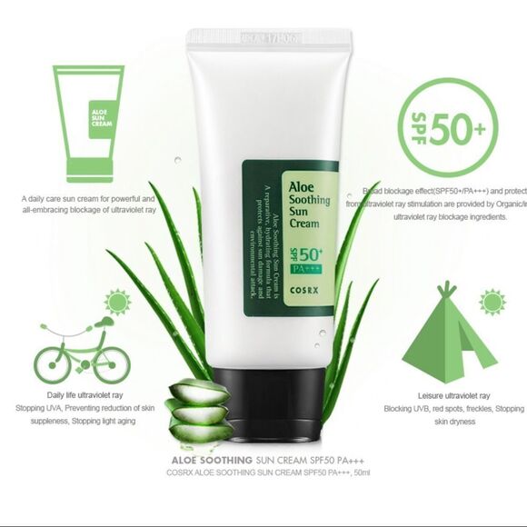 COSRX Aloe Sooting Sunscreen SPF 50+ - Picture 4 of 4
